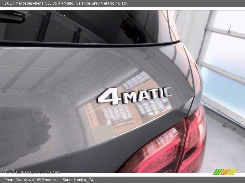 Selenite Grey Metallic / Black 2017 Mercedes-Benz GLE 350 4Matic