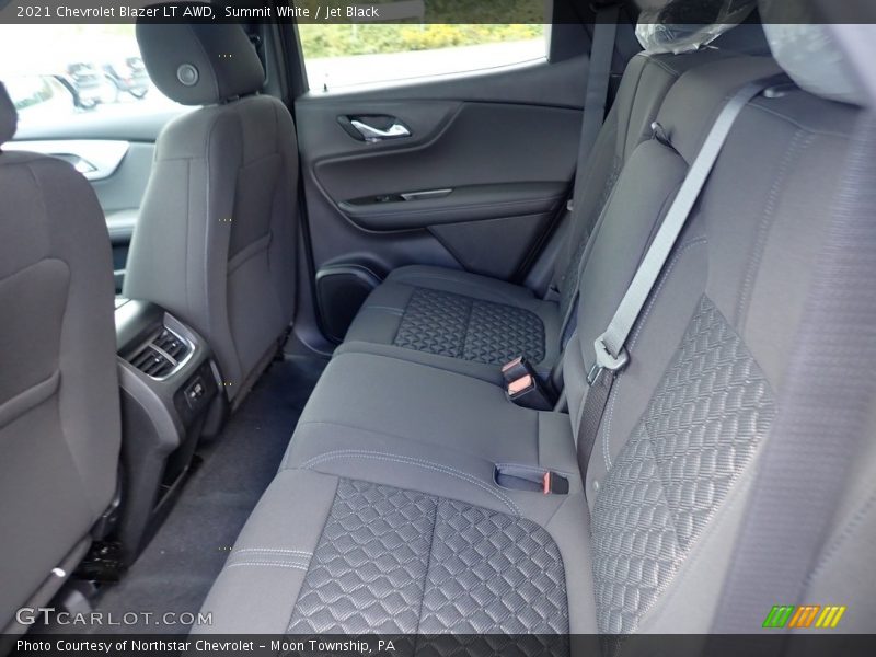 Rear Seat of 2021 Blazer LT AWD