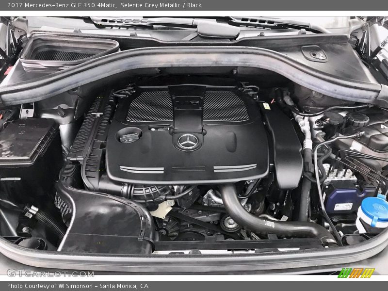 Selenite Grey Metallic / Black 2017 Mercedes-Benz GLE 350 4Matic