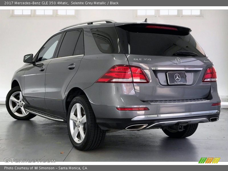 Selenite Grey Metallic / Black 2017 Mercedes-Benz GLE 350 4Matic