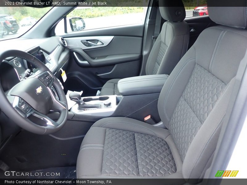 Front Seat of 2021 Blazer LT AWD