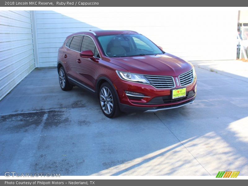 Ruby Red / Cappuccino 2018 Lincoln MKC Reserve