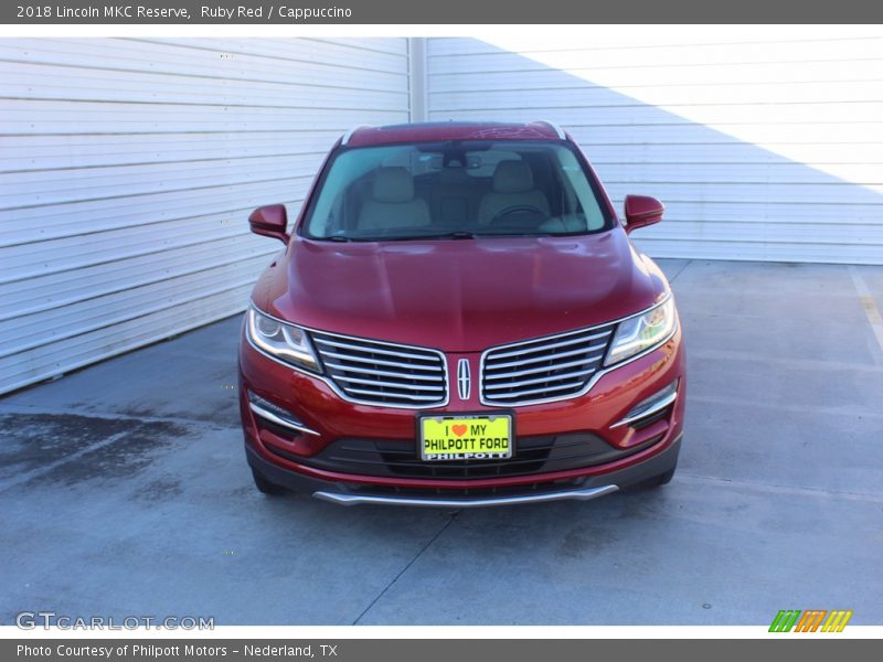 Ruby Red / Cappuccino 2018 Lincoln MKC Reserve