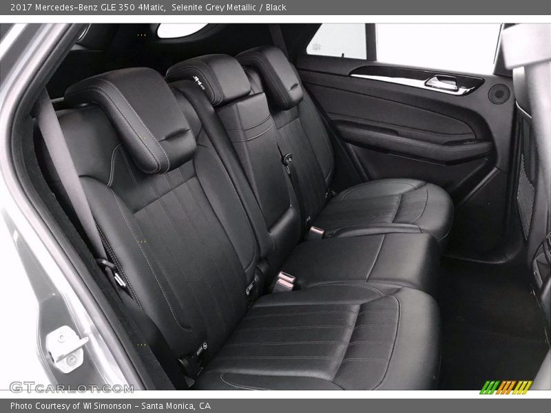 Selenite Grey Metallic / Black 2017 Mercedes-Benz GLE 350 4Matic