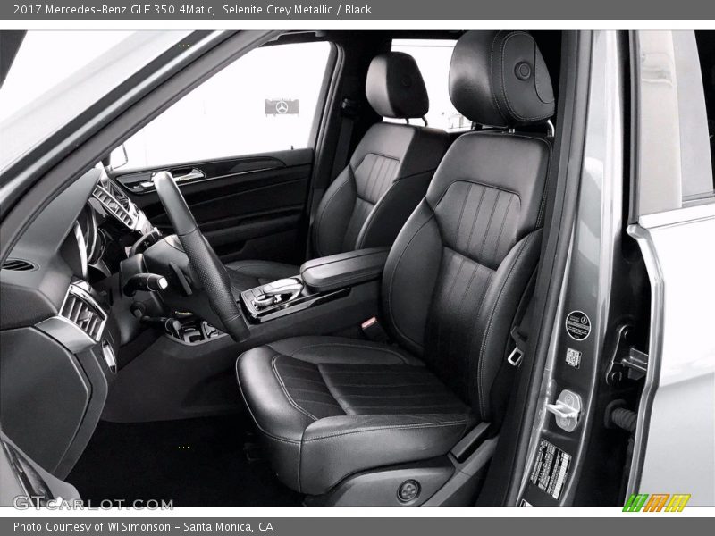 Selenite Grey Metallic / Black 2017 Mercedes-Benz GLE 350 4Matic