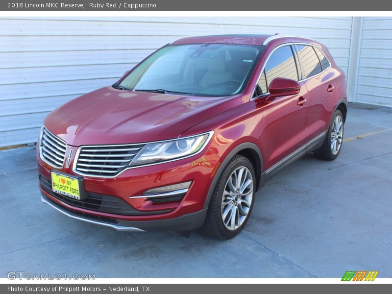 Ruby Red / Cappuccino 2018 Lincoln MKC Reserve