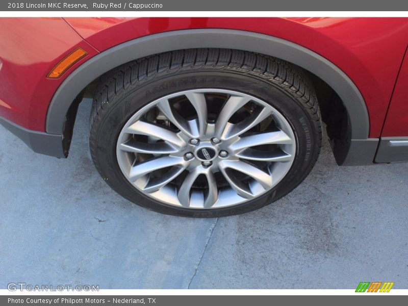 Ruby Red / Cappuccino 2018 Lincoln MKC Reserve