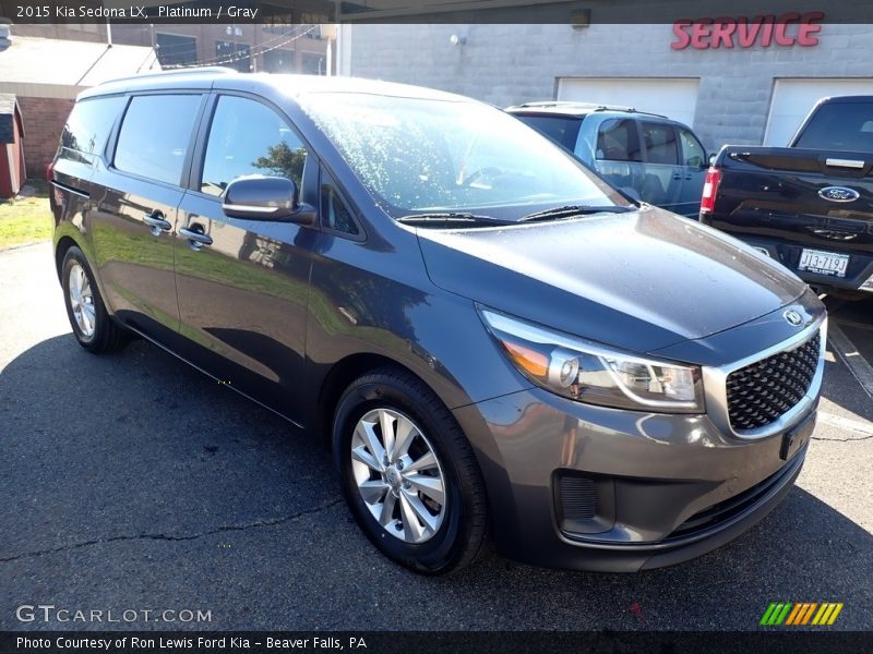 Platinum / Gray 2015 Kia Sedona LX