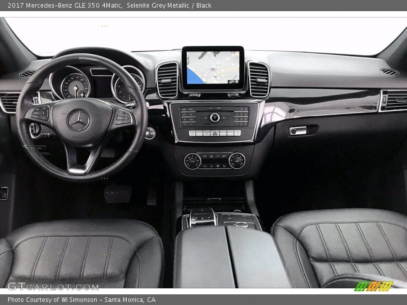 Selenite Grey Metallic / Black 2017 Mercedes-Benz GLE 350 4Matic