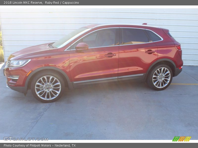 Ruby Red / Cappuccino 2018 Lincoln MKC Reserve