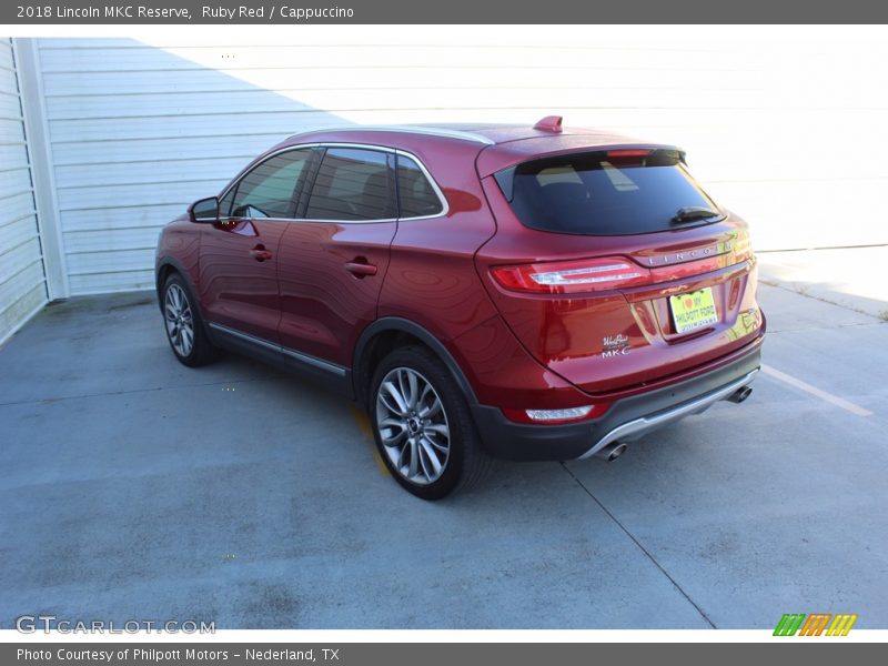 Ruby Red / Cappuccino 2018 Lincoln MKC Reserve