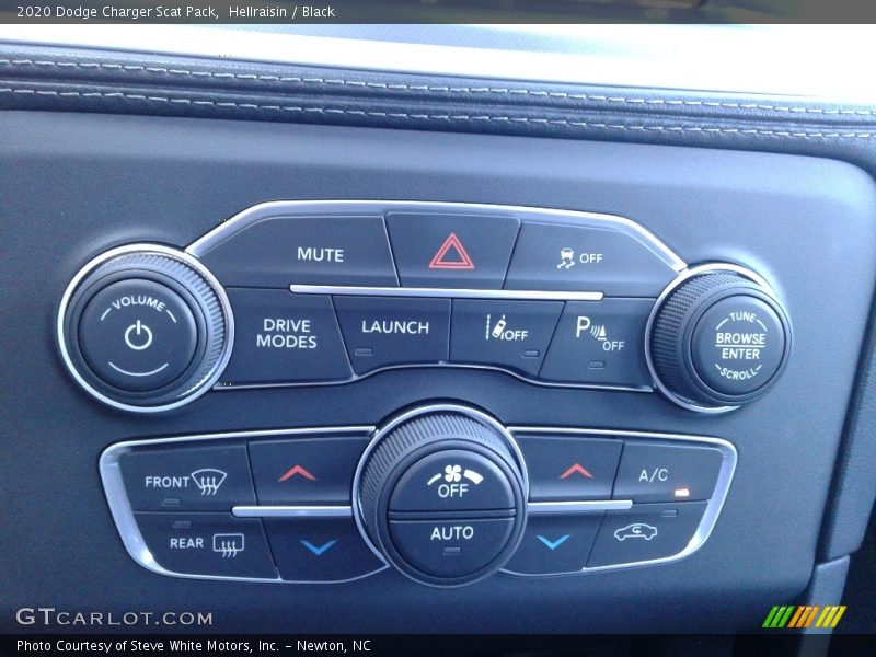 Controls of 2020 Charger Scat Pack
