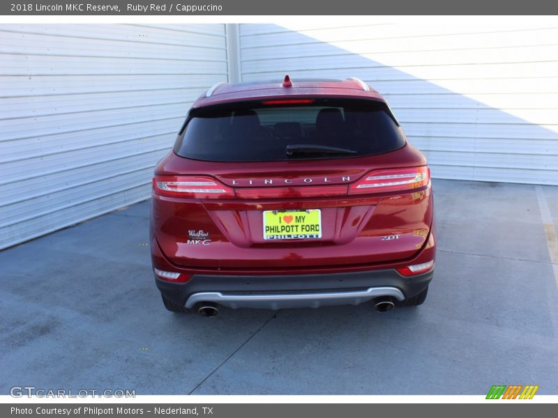 Ruby Red / Cappuccino 2018 Lincoln MKC Reserve