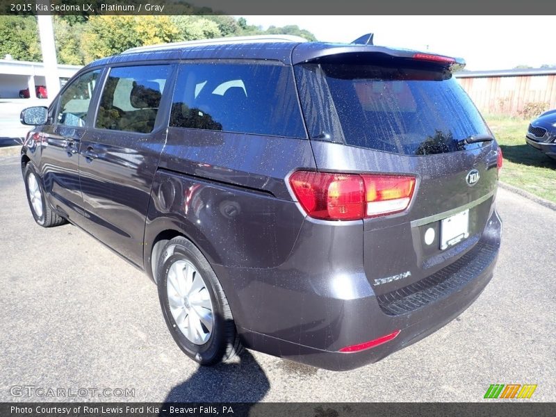 Platinum / Gray 2015 Kia Sedona LX