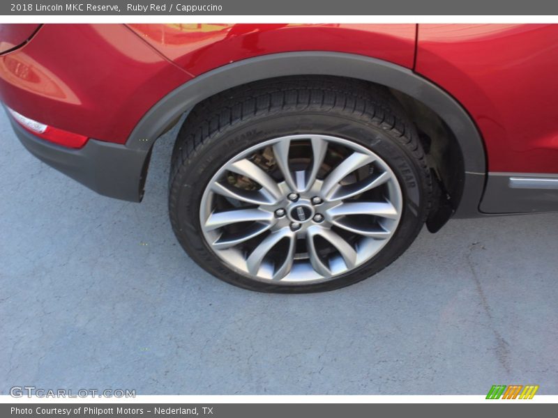 Ruby Red / Cappuccino 2018 Lincoln MKC Reserve