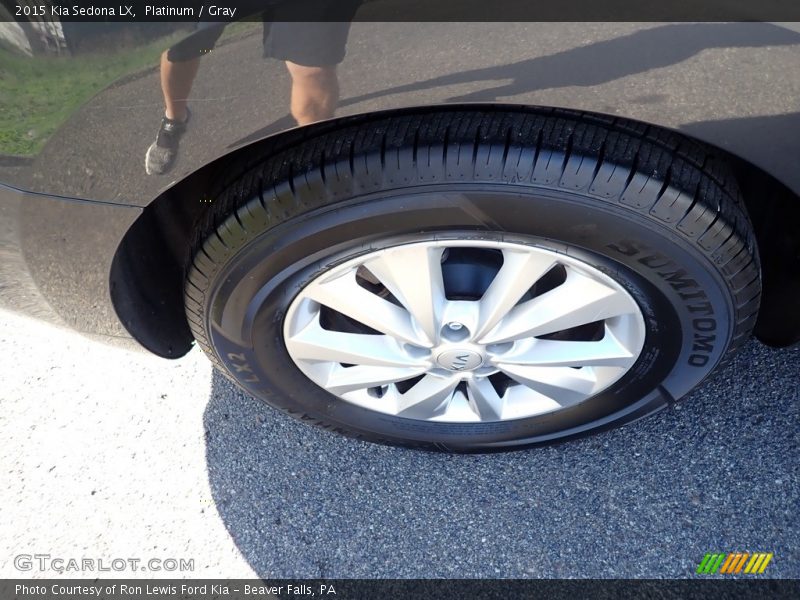 Platinum / Gray 2015 Kia Sedona LX