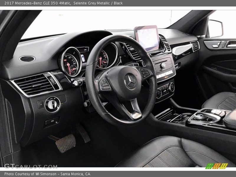 Selenite Grey Metallic / Black 2017 Mercedes-Benz GLE 350 4Matic