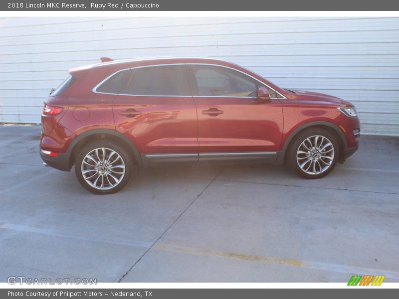 Ruby Red / Cappuccino 2018 Lincoln MKC Reserve