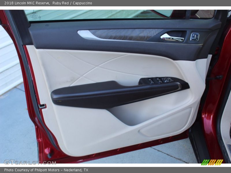 Ruby Red / Cappuccino 2018 Lincoln MKC Reserve