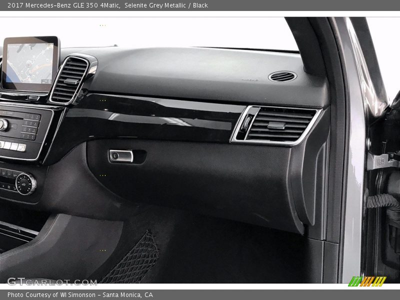 Selenite Grey Metallic / Black 2017 Mercedes-Benz GLE 350 4Matic