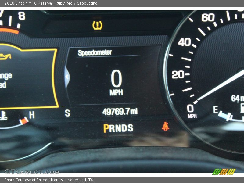 Ruby Red / Cappuccino 2018 Lincoln MKC Reserve