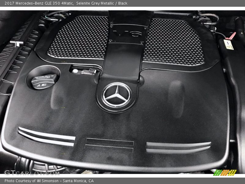 Selenite Grey Metallic / Black 2017 Mercedes-Benz GLE 350 4Matic