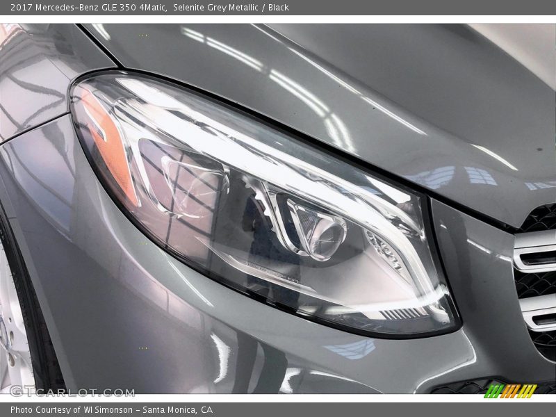 Selenite Grey Metallic / Black 2017 Mercedes-Benz GLE 350 4Matic