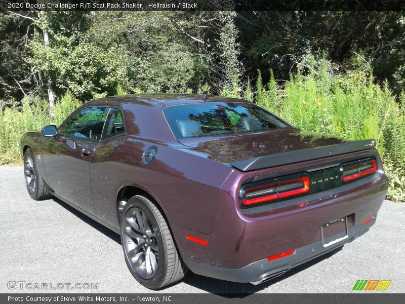Hellraisin / Black 2020 Dodge Challenger R/T Scat Pack Shaker