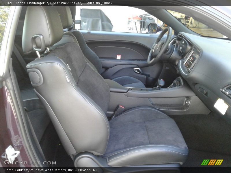 Front Seat of 2020 Challenger R/T Scat Pack Shaker