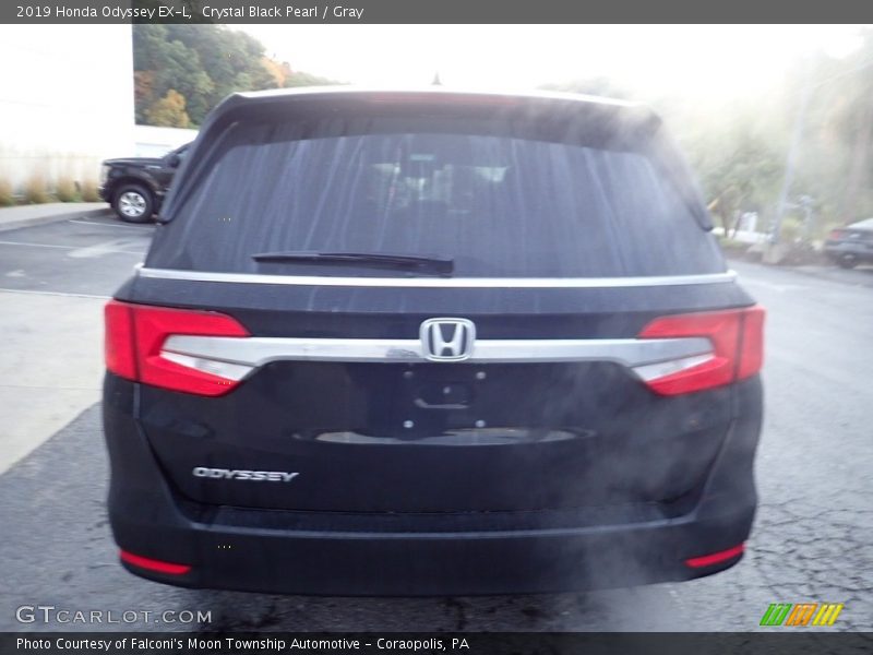 Crystal Black Pearl / Gray 2019 Honda Odyssey EX-L
