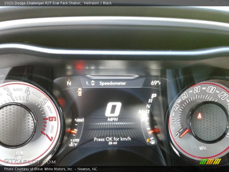  2020 Challenger R/T Scat Pack Shaker R/T Scat Pack Shaker Gauges