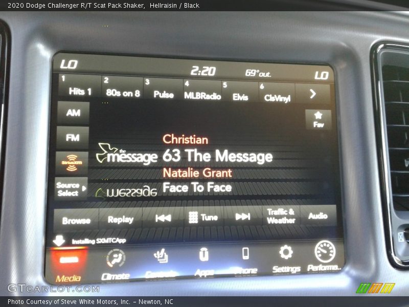 Hellraisin / Black 2020 Dodge Challenger R/T Scat Pack Shaker