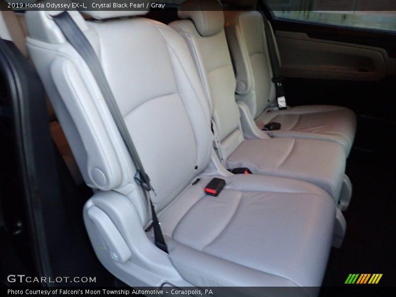 Crystal Black Pearl / Gray 2019 Honda Odyssey EX-L