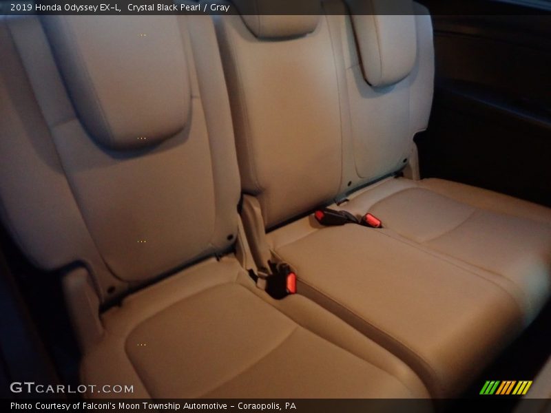 Crystal Black Pearl / Gray 2019 Honda Odyssey EX-L