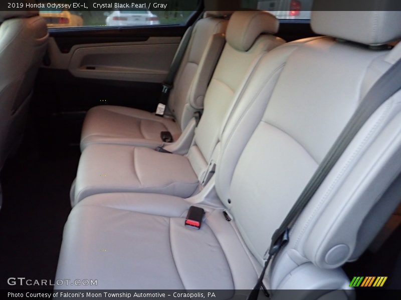 Crystal Black Pearl / Gray 2019 Honda Odyssey EX-L