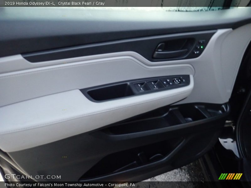 Crystal Black Pearl / Gray 2019 Honda Odyssey EX-L