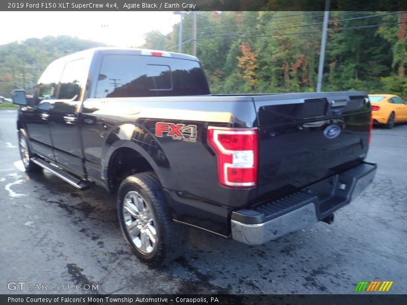 Agate Black / Earth Gray 2019 Ford F150 XLT SuperCrew 4x4