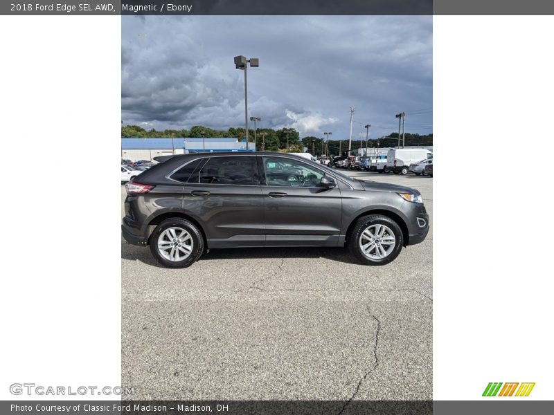 Magnetic / Ebony 2018 Ford Edge SEL AWD