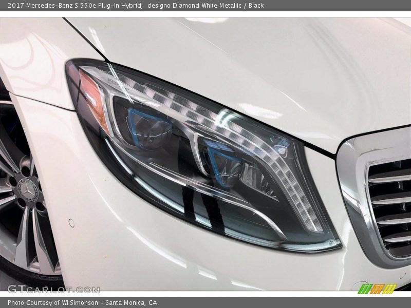 designo Diamond White Metallic / Black 2017 Mercedes-Benz S 550e Plug-In Hybrid