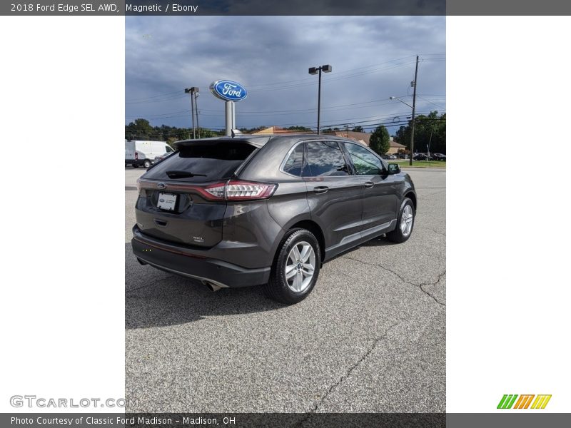 Magnetic / Ebony 2018 Ford Edge SEL AWD