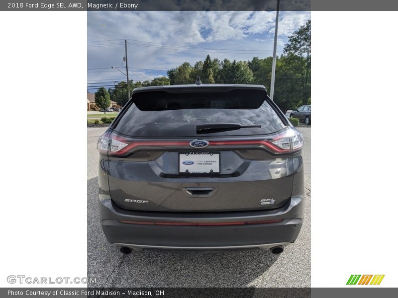 Magnetic / Ebony 2018 Ford Edge SEL AWD