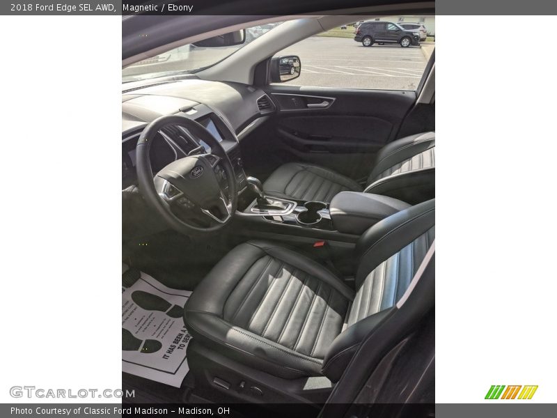 Magnetic / Ebony 2018 Ford Edge SEL AWD