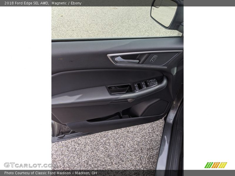 Magnetic / Ebony 2018 Ford Edge SEL AWD