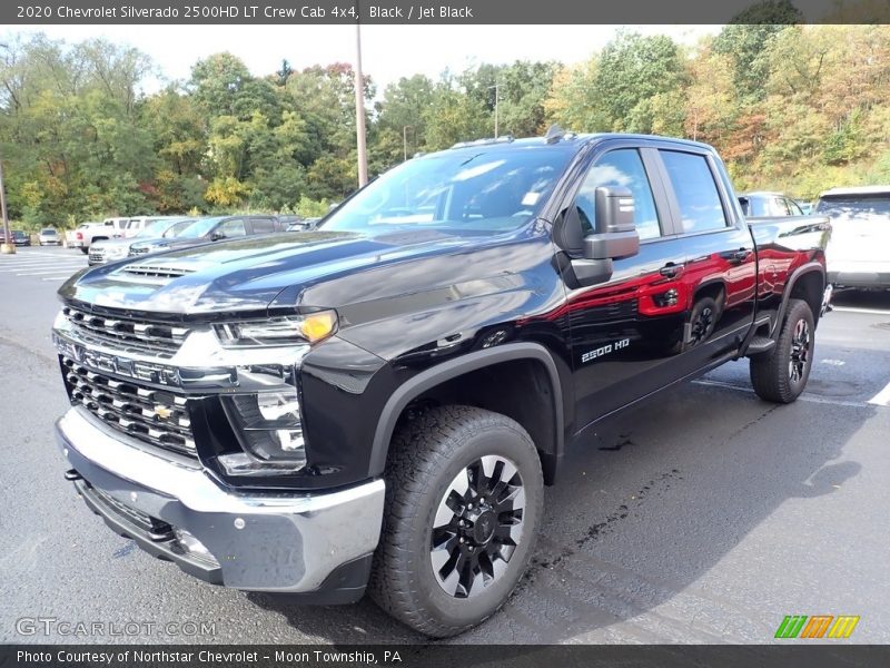 Black / Jet Black 2020 Chevrolet Silverado 2500HD LT Crew Cab 4x4