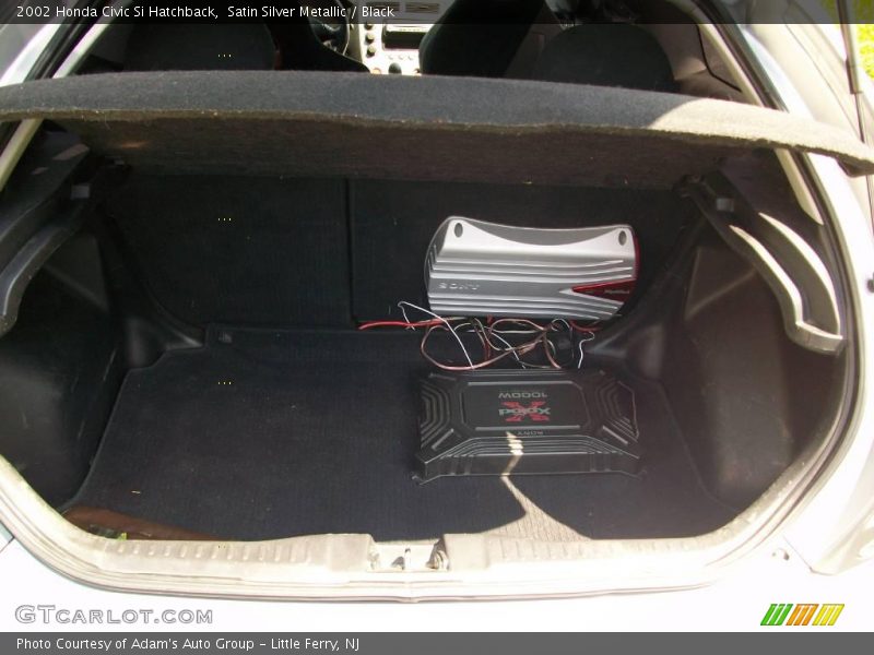 Satin Silver Metallic / Black 2002 Honda Civic Si Hatchback