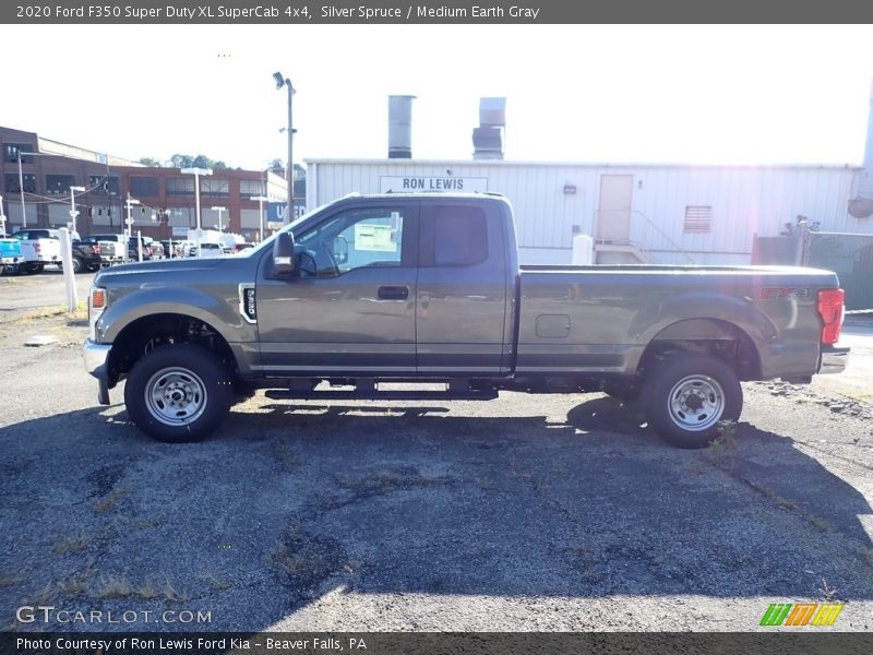 Silver Spruce / Medium Earth Gray 2020 Ford F350 Super Duty XL SuperCab 4x4