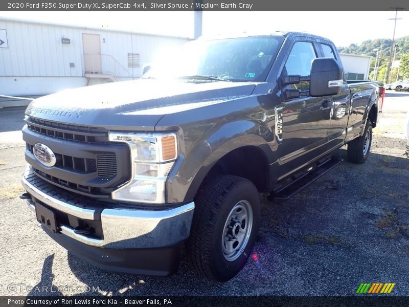 Silver Spruce / Medium Earth Gray 2020 Ford F350 Super Duty XL SuperCab 4x4