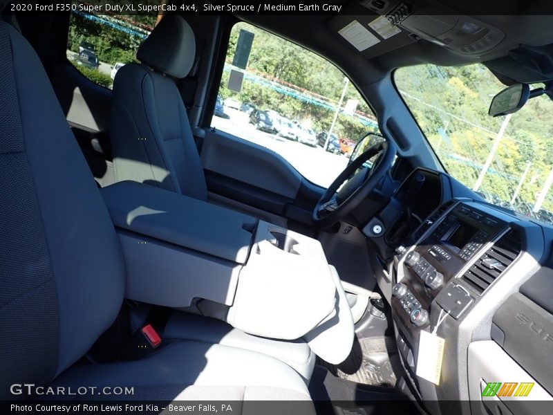 Silver Spruce / Medium Earth Gray 2020 Ford F350 Super Duty XL SuperCab 4x4