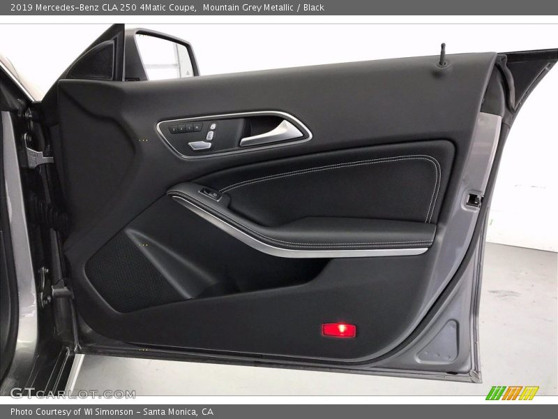 Mountain Grey Metallic / Black 2019 Mercedes-Benz CLA 250 4Matic Coupe