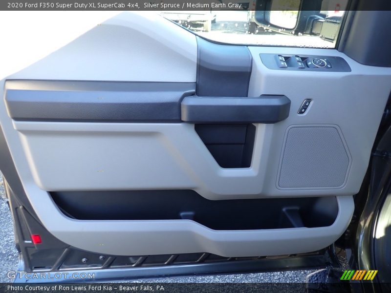 Silver Spruce / Medium Earth Gray 2020 Ford F350 Super Duty XL SuperCab 4x4